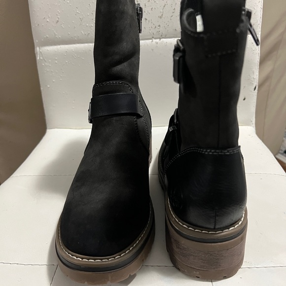 Rieker female winter boot, size 39, maroon brown in perfect condition - Picture 5 of 6